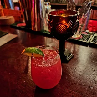 Raspberry Pomegranate Margarita