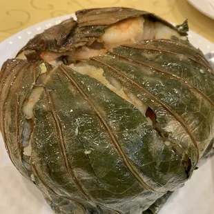 C2. Shrimp Rice in Lotus Leaf