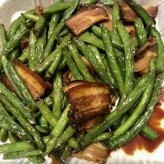 C05. Sauteed Preserved Pork with Green Beans