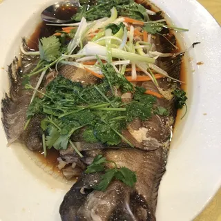 H03. Steamed Flounder
