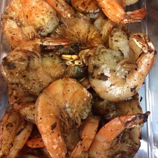 Jerk shrimps