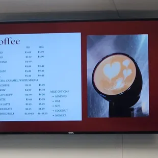 Menu for Cafe Rome  July 17, 2024