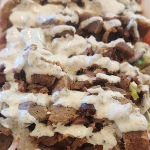 Gyro loaded fries