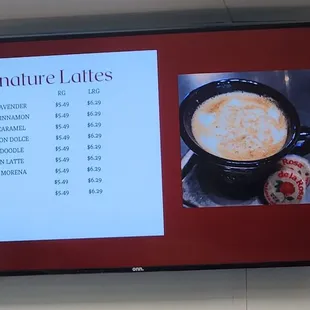 Menu for Cafe Rome  July 17, 2024