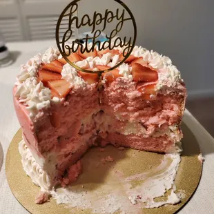 Cake guts!