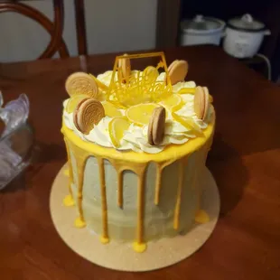 Lemon Birthday Cake!