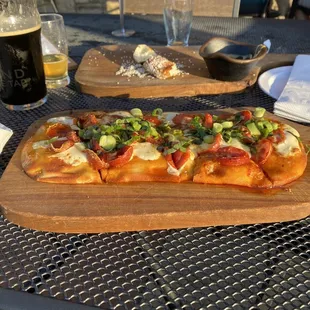 Nashville hot flat bread