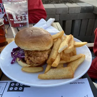 Chicken sandwich