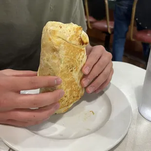 Chorizo Fajita Burrito