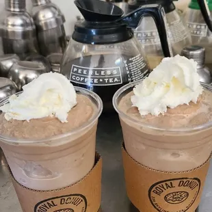Blended Iced Mocha smoothies