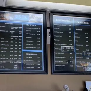 Donut Menu