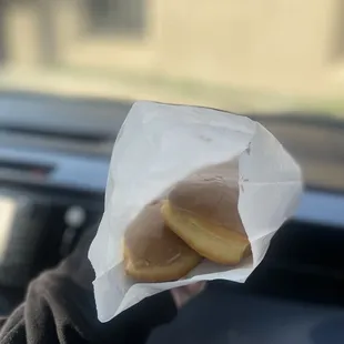 Maple bar donuts