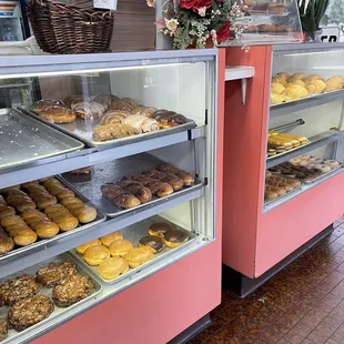 a variety of donuts
