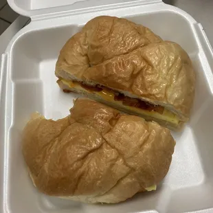 My shit lookin like a hamburger bun