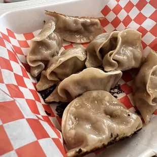 Fried dumplings are delicious