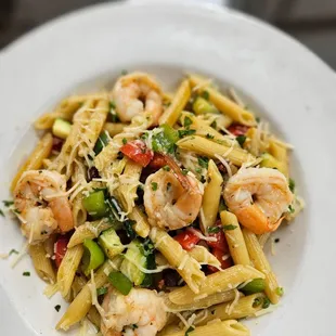 Pasta of the Week- June 3-7
SHRIMP AND PANCETTA PENNE PASTA
