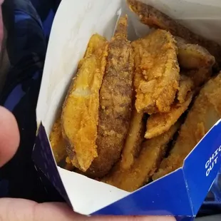 Seasoned potatoe wedges