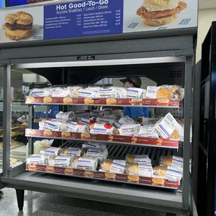To go hot items