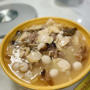 Abalone and Seafood Soup