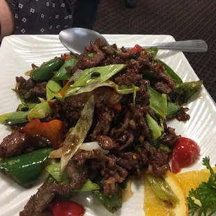 Stir Fried Pig Intestine