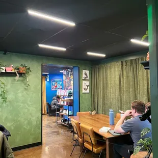 Inside
