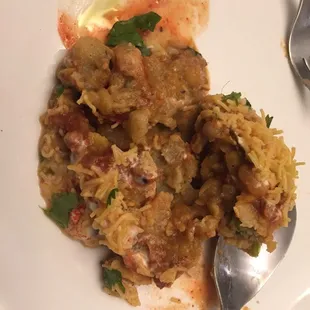 Samosa chaat