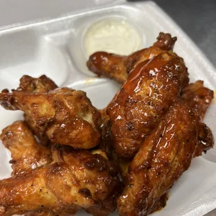 Hot &amp; Spicy Buffalo wings