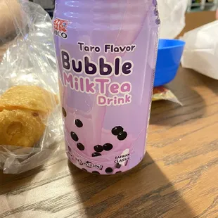 "Boba" Bubble Milk Tea - Taro Flavor