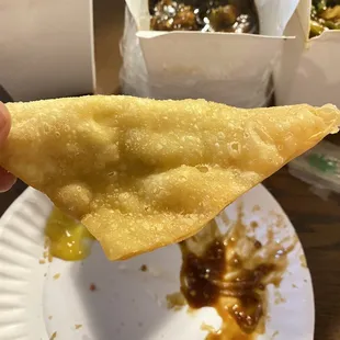 A4. Crab Rangoon
