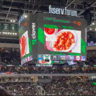 GUESS WHAT?

We were featured during the Milwaukee Buck's Game (on April 2, 2023) at the Fiserv Forum!