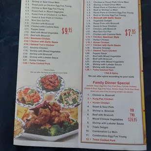 Pages 5 and 6 of new menu. I left out 1 page of pictures