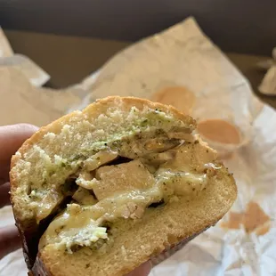 Chicken Pesto sandwich