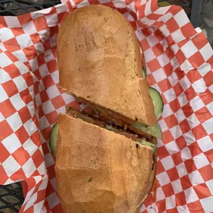 Field Roast Smoked Tomato and Tempeh Bacon Grinder Vegan