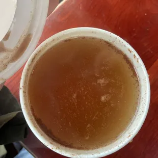 Small hot cider