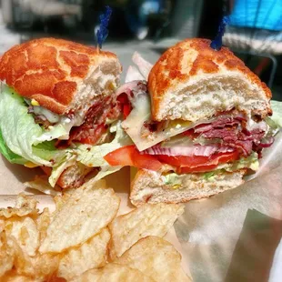 Pastrami sandwich