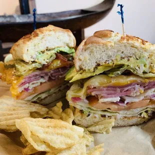 Royal Club Sandwiches