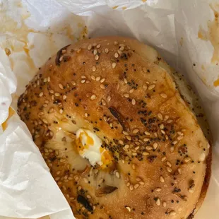 Sun-Dried Tomato Bagel