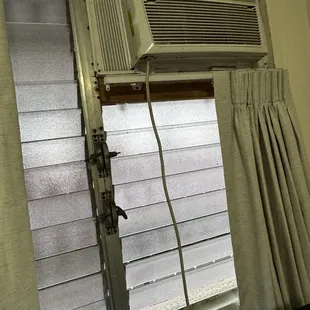 Just completely dirty, and dirty AC. I believe mold was growing on the bottom of the first rooms AC...