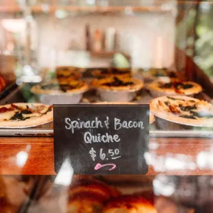 a variety of baked goods