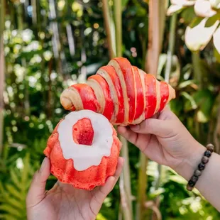 Royal Hawaiian Custard Croissant &amp; Guava Bundt Cake