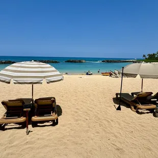 Reserved shade and comfort!