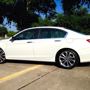 My new 2015 Honda Accord Sport from Royal Honda...