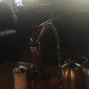 Hookah &amp; hot tea