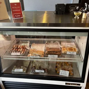 Front register and display case