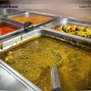 Lunch buffet - Overall okay; disappointed in the bit &amp; scraps they  called Chicken Tikka Masala. It should've been pulled from the buffet.