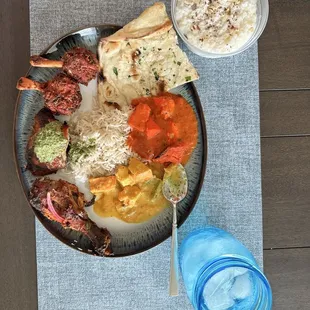 My plate after our delivery was complete!