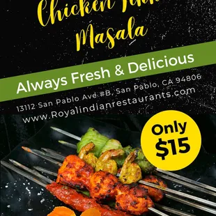 Try our Mouth watering tandoori dishes!! #CHICKENTIKKA #Tandoorifish #tandoorichicken etc