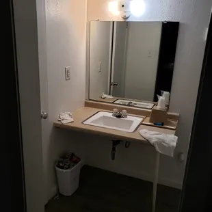 Nice clean bathrooms.