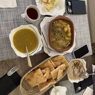 Halim and Kaleh Pacheh for breakfast