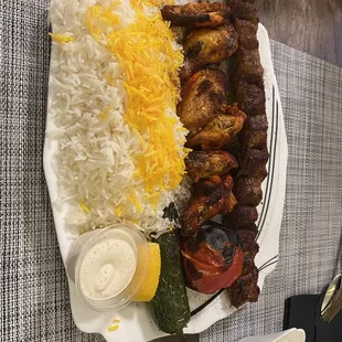 Combination Kebab